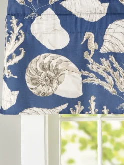 Seascape Toile Lined Rod Pocket Tailored Valance by Country Curtains®