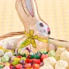 Semi-Solid Milk Chocolate Foiled Easter Bunny