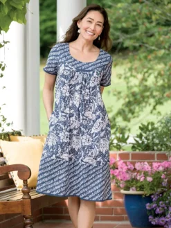 Short Floral Muumuu