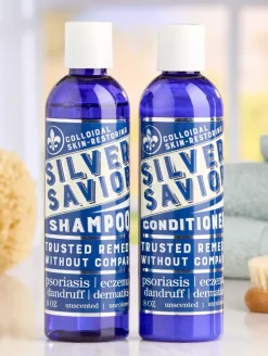 Silver Savior Colloidal Silver Shampoo or Conditioner