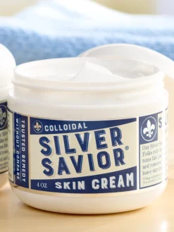 Silver Savior Colloidal Silver Skin Face and Body Cream