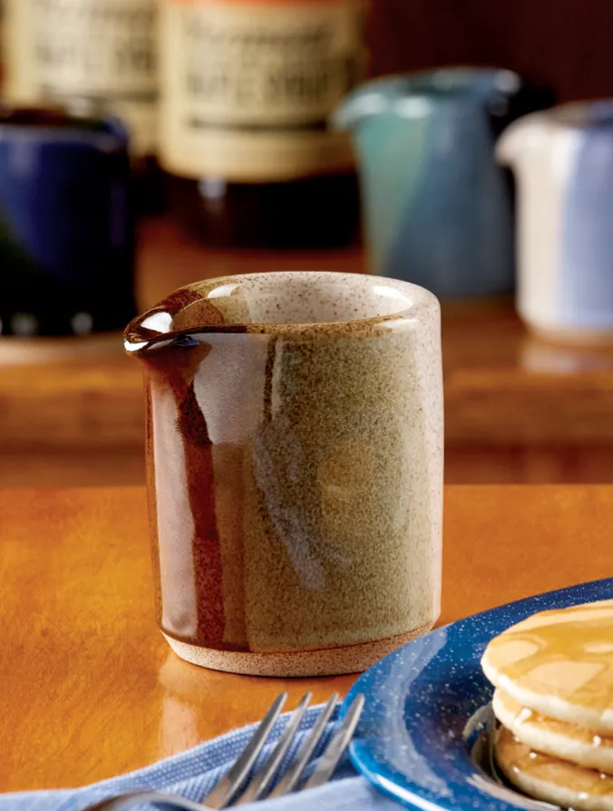 Single-Serving Pottery Mini-Pitcher