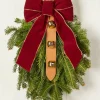 Sleigh Bell 16 Inch Fresh Balsam Christmas Swag