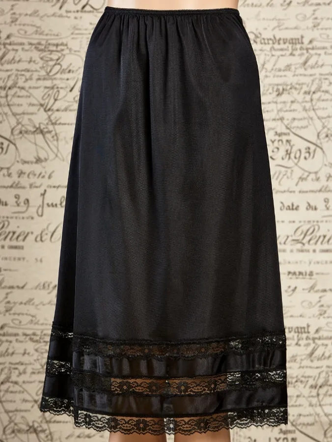 Snip-to-Fit Nylon Half-Slip