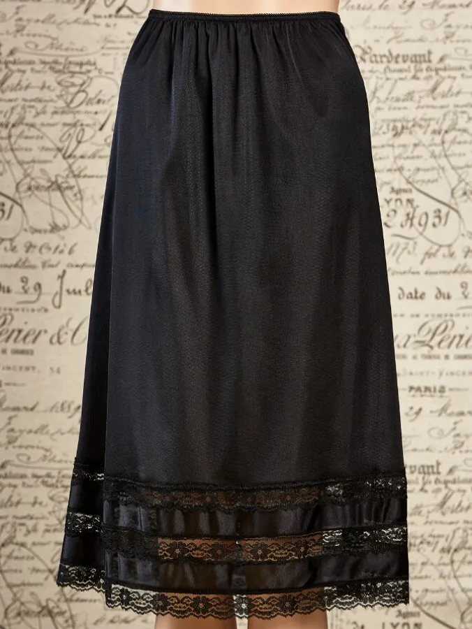 Snip-to-Fit Nylon Half-Slip