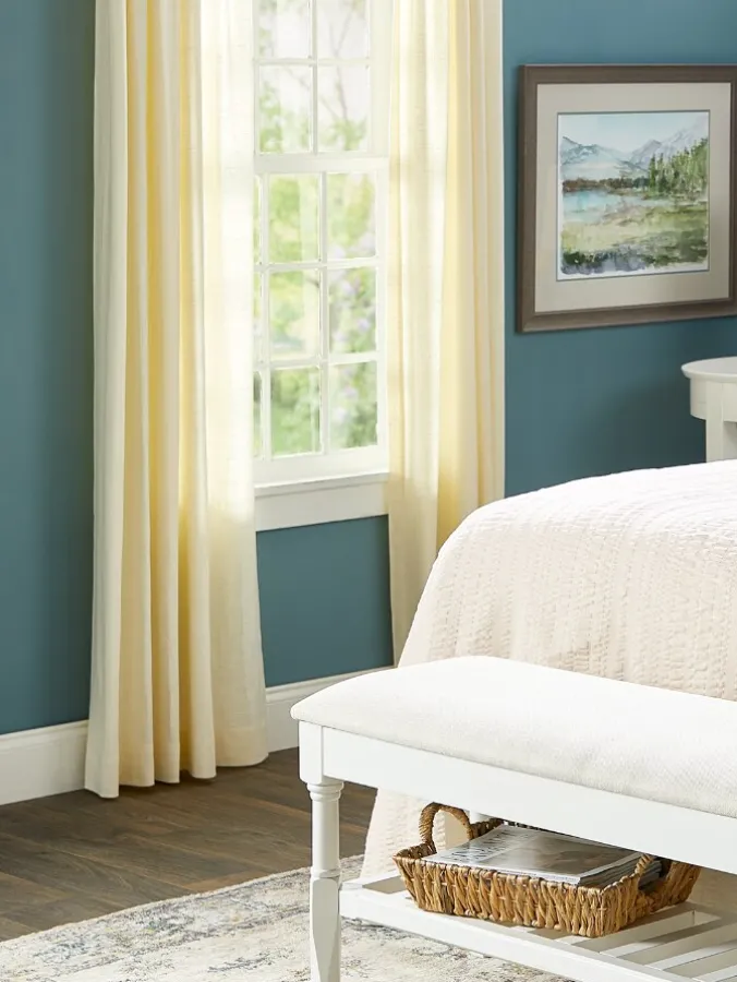 Soft Linen Rod Pocket Curtains by Country Curtains®