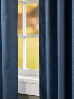 Solid Cotton Duck Pinch Pleat Curtains by Country Curtains®