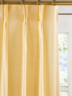 Solid Cotton Duck Pinch Pleat Patio Panel by Country Curtains®