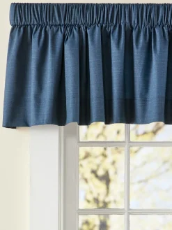 Solid Cotton Duck Rod Pocket Tailored Valance by Country Curtains®
