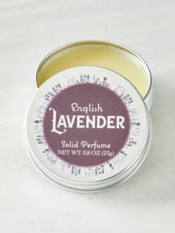 Solid Perfume Tin In 3 Scents, .8 Ounces Each