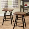 Solid Wood Counter Stool, Set of 2