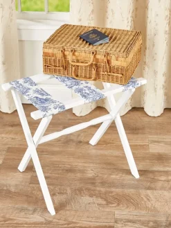 Solid Wood Luggage Rack