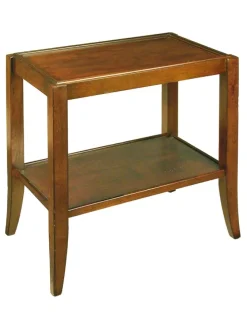 Solid Wood Rectangle End Table