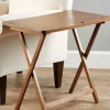 Solid Wood Space-Saving Folding Table