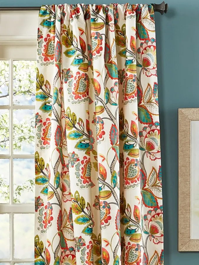 Somerset Garden Lined Rod Pocket Curtains