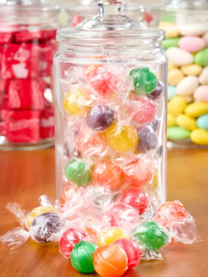 Sour Balls Hard Candy, 1.5 Pound Bag
