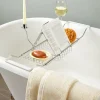 Spa Day Stainless Steel Bathtub Caddy
