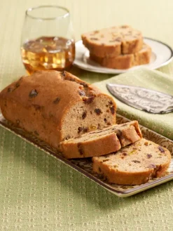 Spiced Rum Raisin Loaf Cake