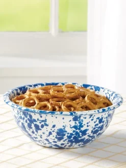 Splatterware Enamelware 20 Ounce Bowl