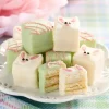 Springtime Celebrations Petit Fours, 12 Mini Layer Cakes