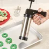 Stainless Steel Cookie Press With Icing Tips