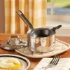 Stainless Steel Egg Poacher Pan, In 2 Sizes