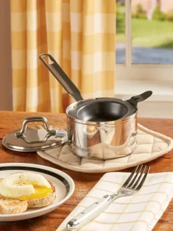 Stainless Steel Egg Poacher Pan, In 2 Sizes