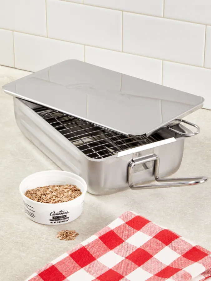 Stainless Steel Mini Stovetop Smoker