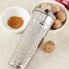 Stainless Steel Nutmeg Grater and Holder