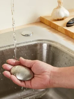 Stainless Steel Odor-Eliminator Soap Bar