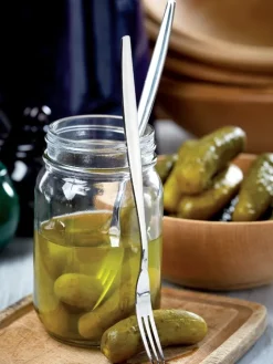 Stainless Steel Pickle Forks, Set of 2