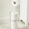 Stainless Steel Toilet Paper Holder Stand