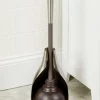 Stainless Steel Toilet Plunger and Caddy