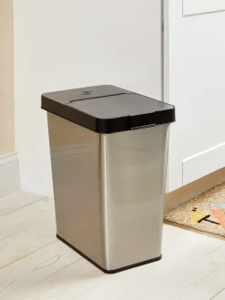 Stainless Steel Trash Can, 6 Gallon