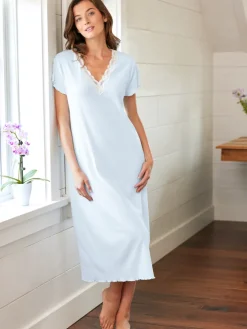 Stay Cool Moisture-Wicking Long Nightgown