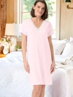 Stay Cool Moisture-Wicking Short Nightgown