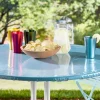 Stay-Put Oblong Elasticized Oilcloth Tablecloth