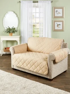 Stay-Put Quilted Furniture Protector, In 4 Sizes