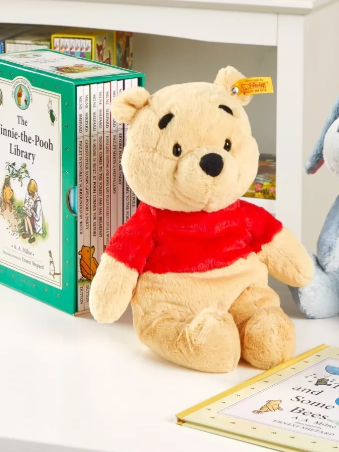 Steiff Plush Winnie-the-Pooh Stuffed Animal Toy