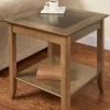 Stonewall Square Wood Side Table