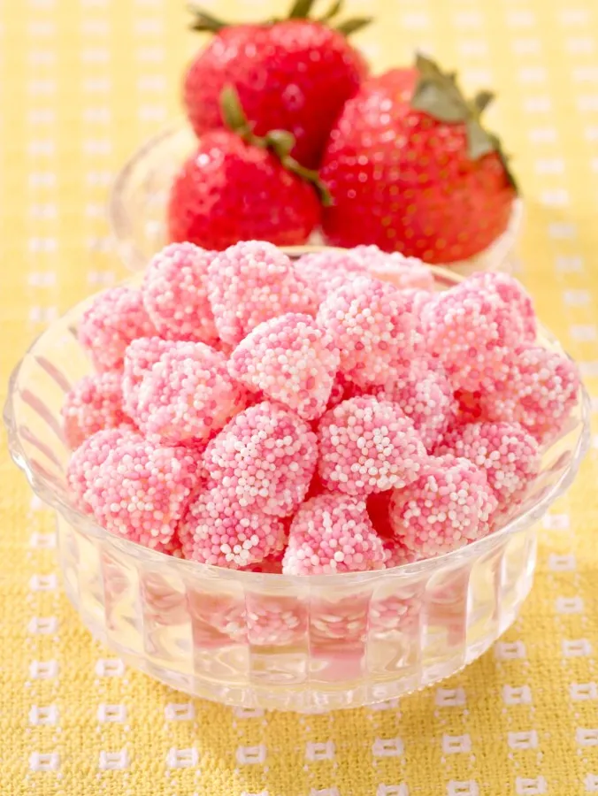 Strawberry Fields Nonpareil Sparkle Drops