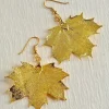 Sugar Maple Leaf Drop Earrings