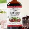 Super Black Cherry Tonic, 16 Ounce Bottle