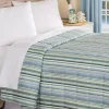 Superior Down Striped Blanket