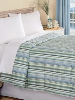 Superior Down Striped Blanket