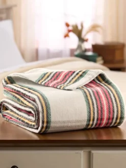 Super-Soft Plaid Blanket or Throw
