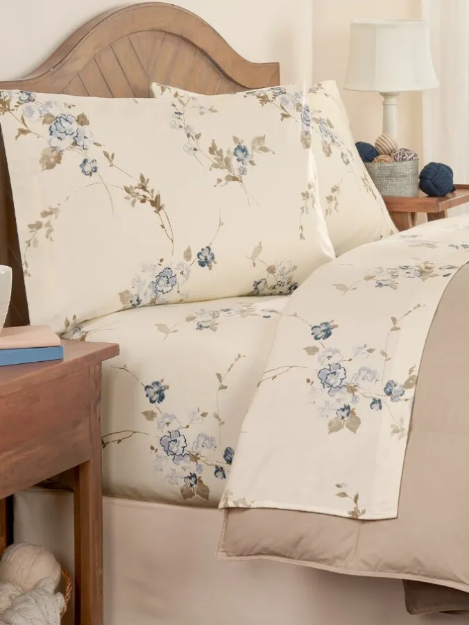 Super-Soft Portuguese Cotton Flannel Sheet Set