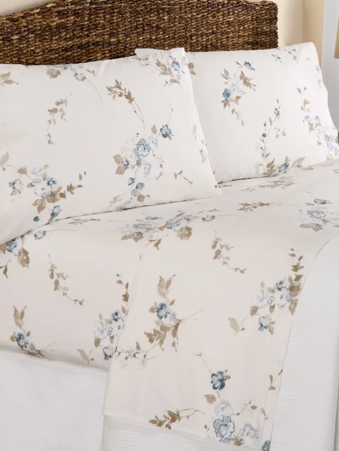 Super Soft Portuguese Cotton Percale Sheet Set