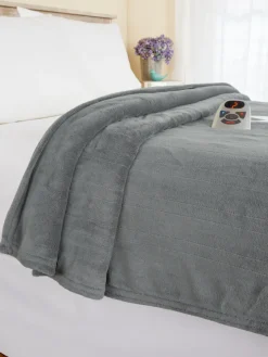 Super-Soft Washable Fleece Electric Blanket