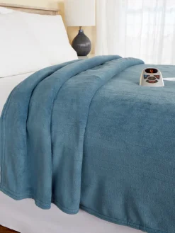 Super-Soft Washable Fleece Electric Blanket